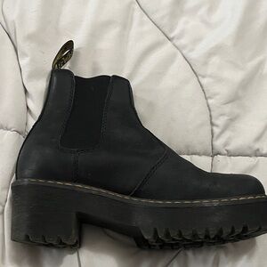 Dr. Martens Black Sanguine Chelsea Booties